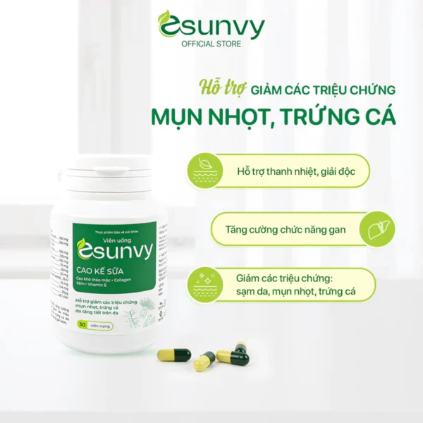 Sản phẩm hỗ trợ sức khỏe Esunvy - Hình ảnh 3
